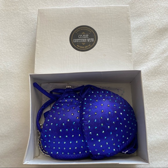 NEW/ NEVER WORN : CJ Pro Competition Bikini Suit NPC OCB IFBB. BRAND NEW. - Picture 8 of 16